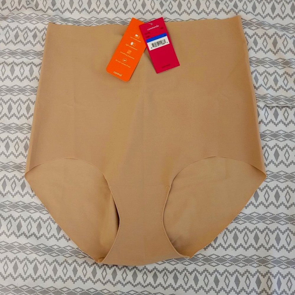 Commando control shaping briefs.  Nude. Size XL.  NWT